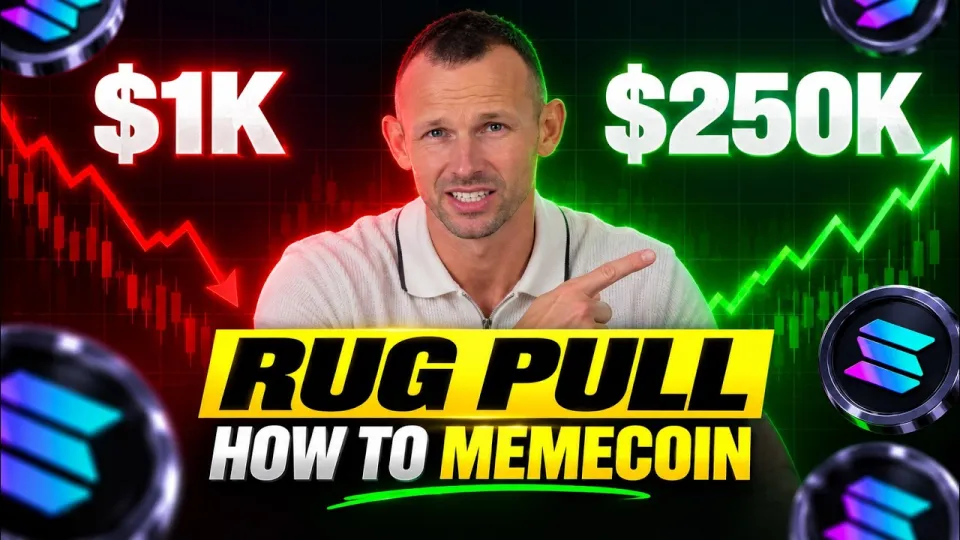 Rug Pull | Launch Strategy for Meme Coins (Slow Gaze) How To Create a Solana Meme Coin